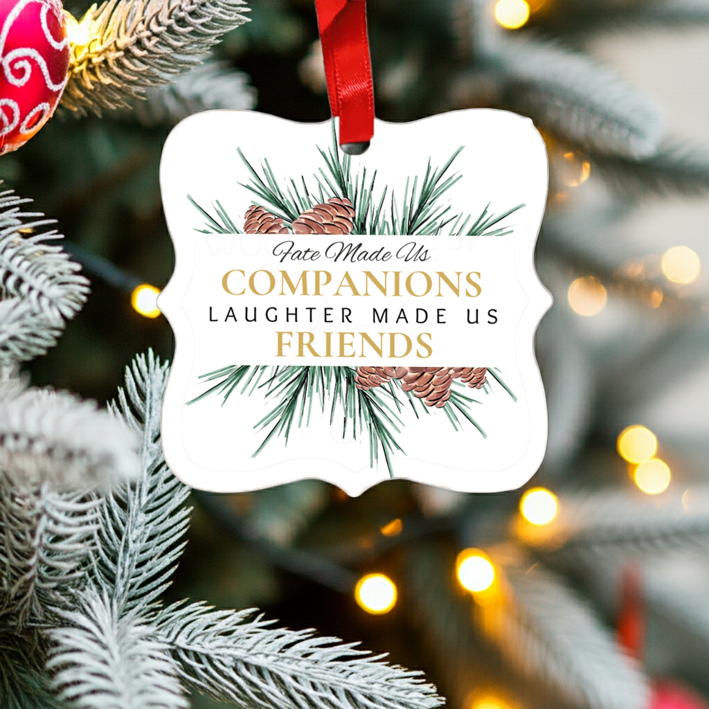 LDS Missionary Christmas Ornament for Companions
