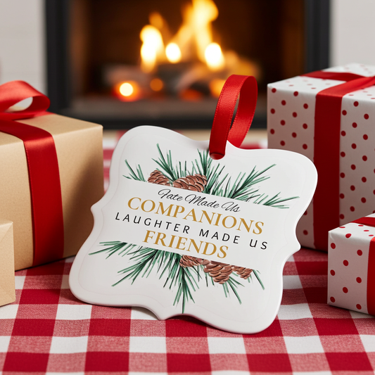 LDS Missionary Christmas Ornament for Companions