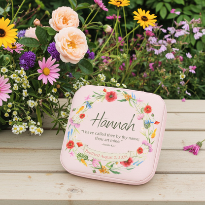 Personalized Baptism Keepsake Jewelry Box