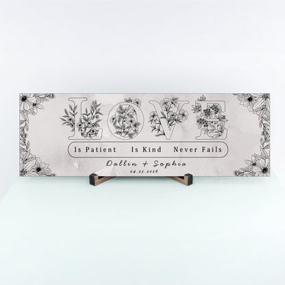 Custom Wedding or Anniversary Gift Wall Art