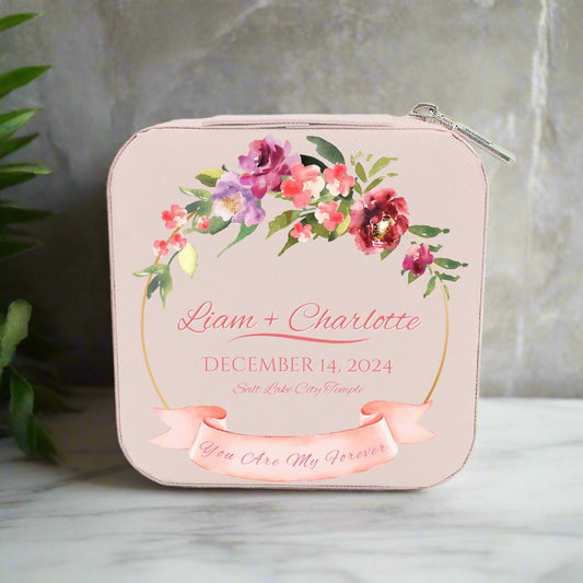 Personalized Wedding Gift Jewelry Box