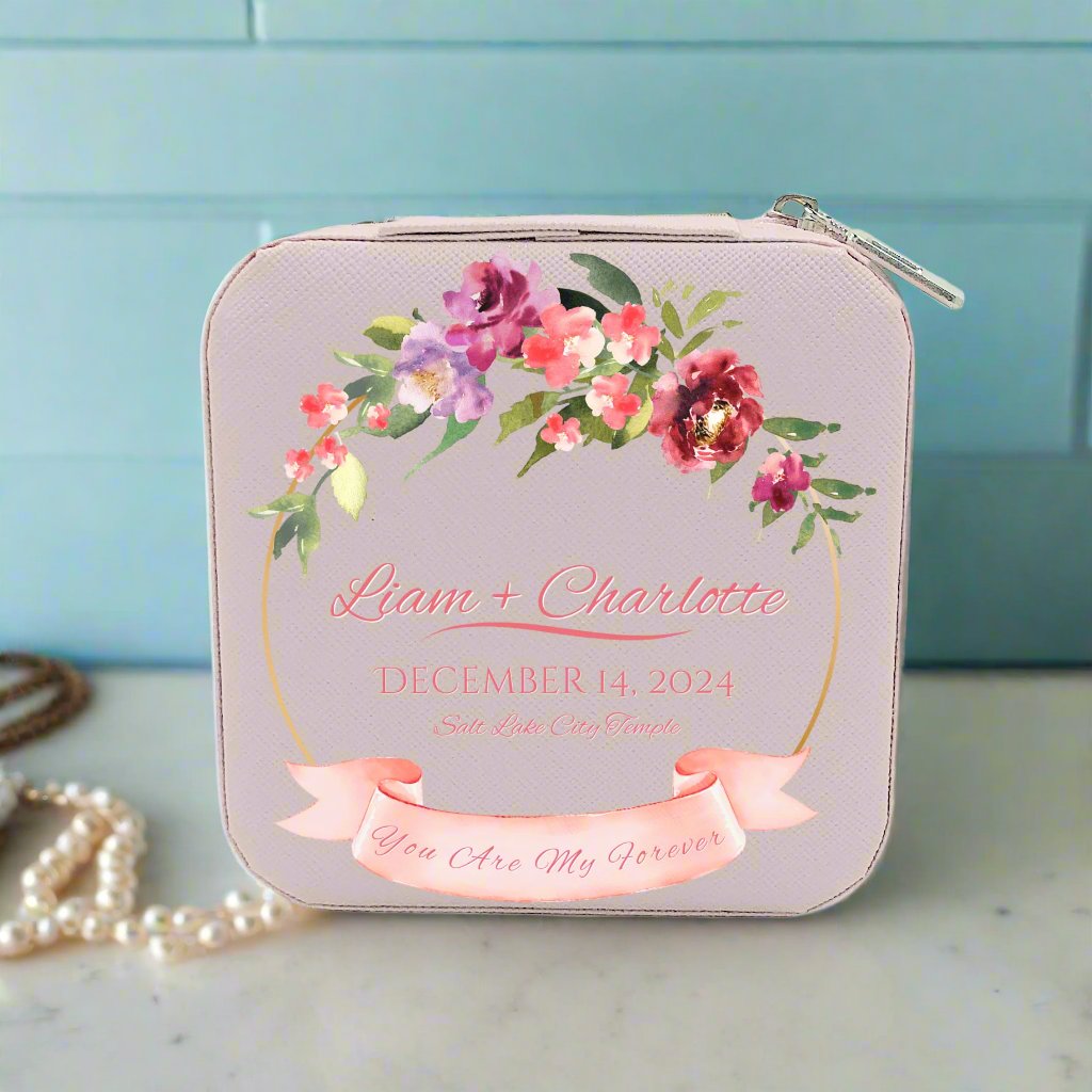 Personalized Wedding Gift Jewelry Box