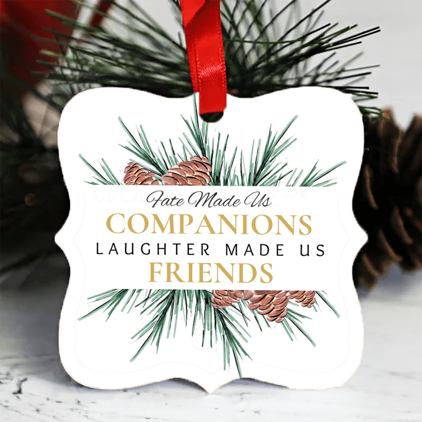 LDS Missionary Christmas Ornament for Companions