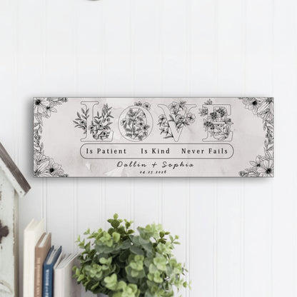 Custom Wedding or Anniversary Gift Wall Art